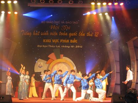 2012年第12届全国大学生歌唱比赛北部赛区开赛